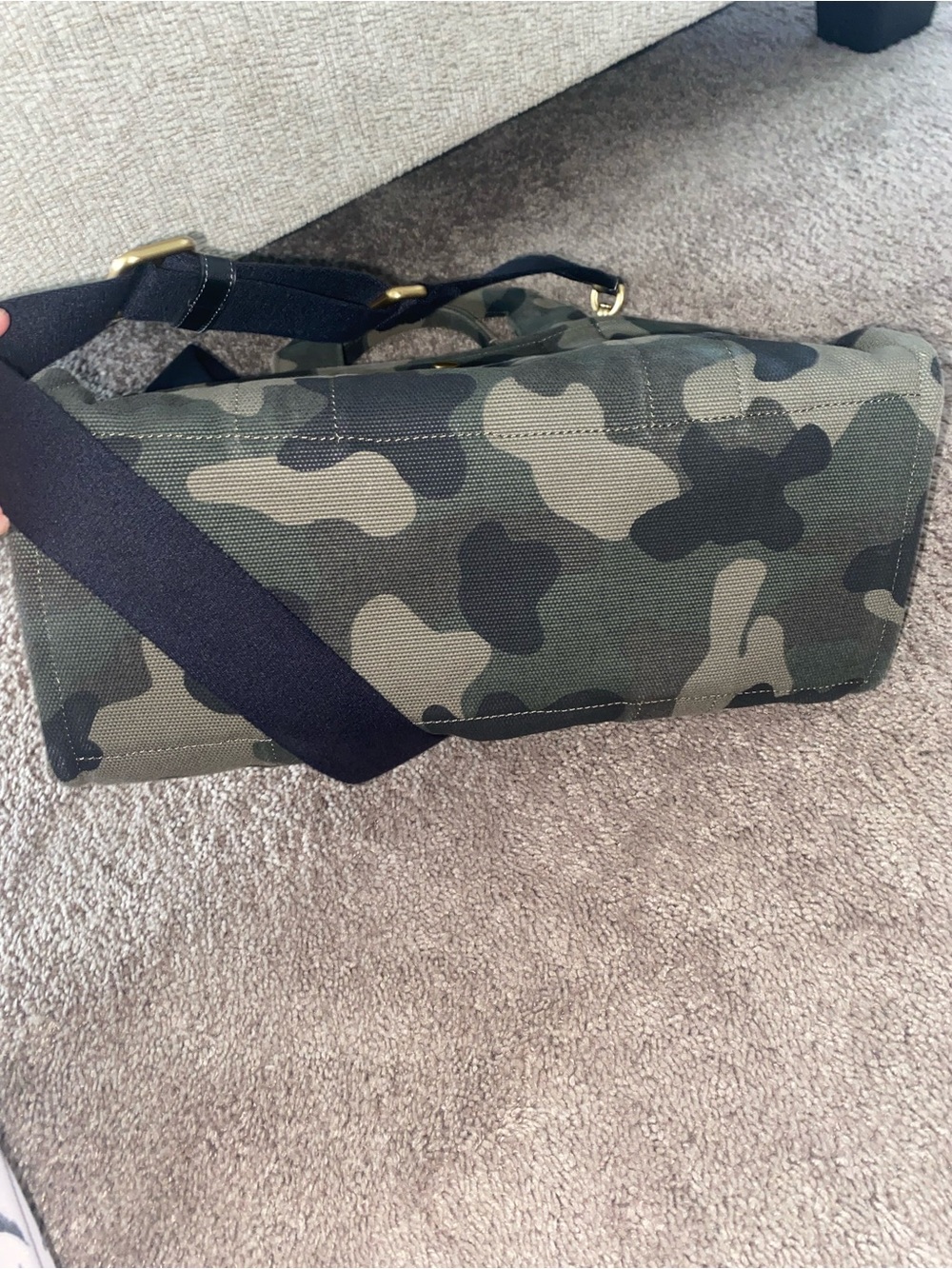 Like new Coach Camo Cargo Tote - Picture 2 of 9